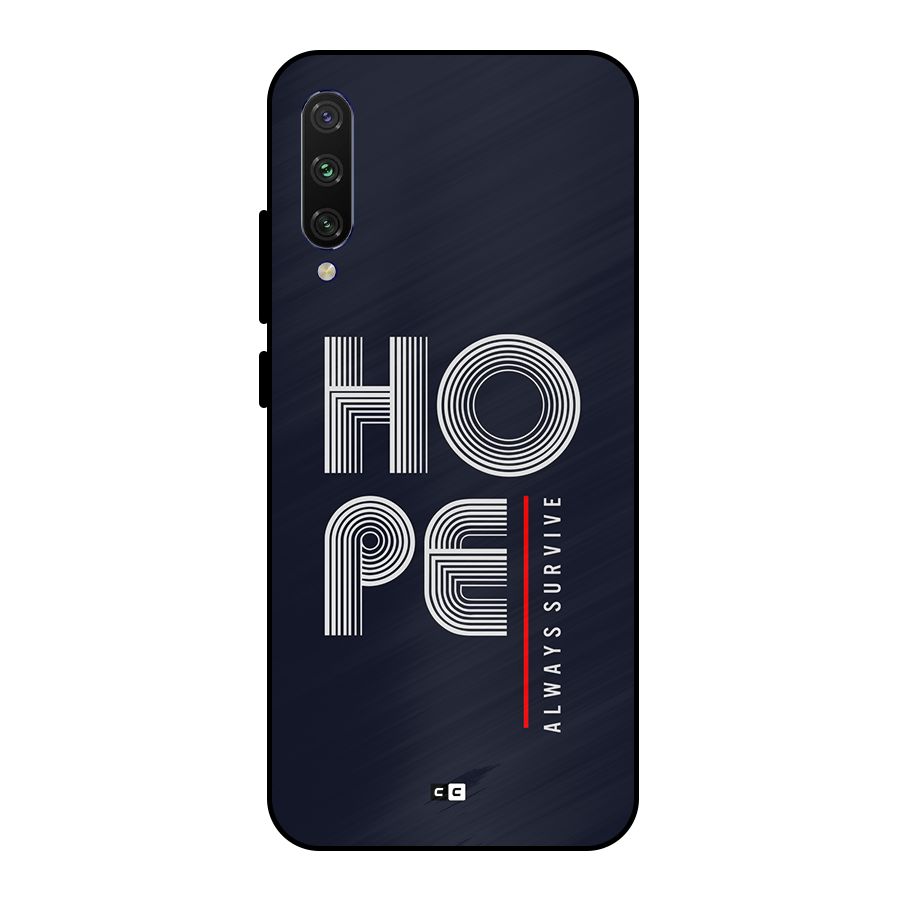 Hope Survives Metal Back Case for Mi A3