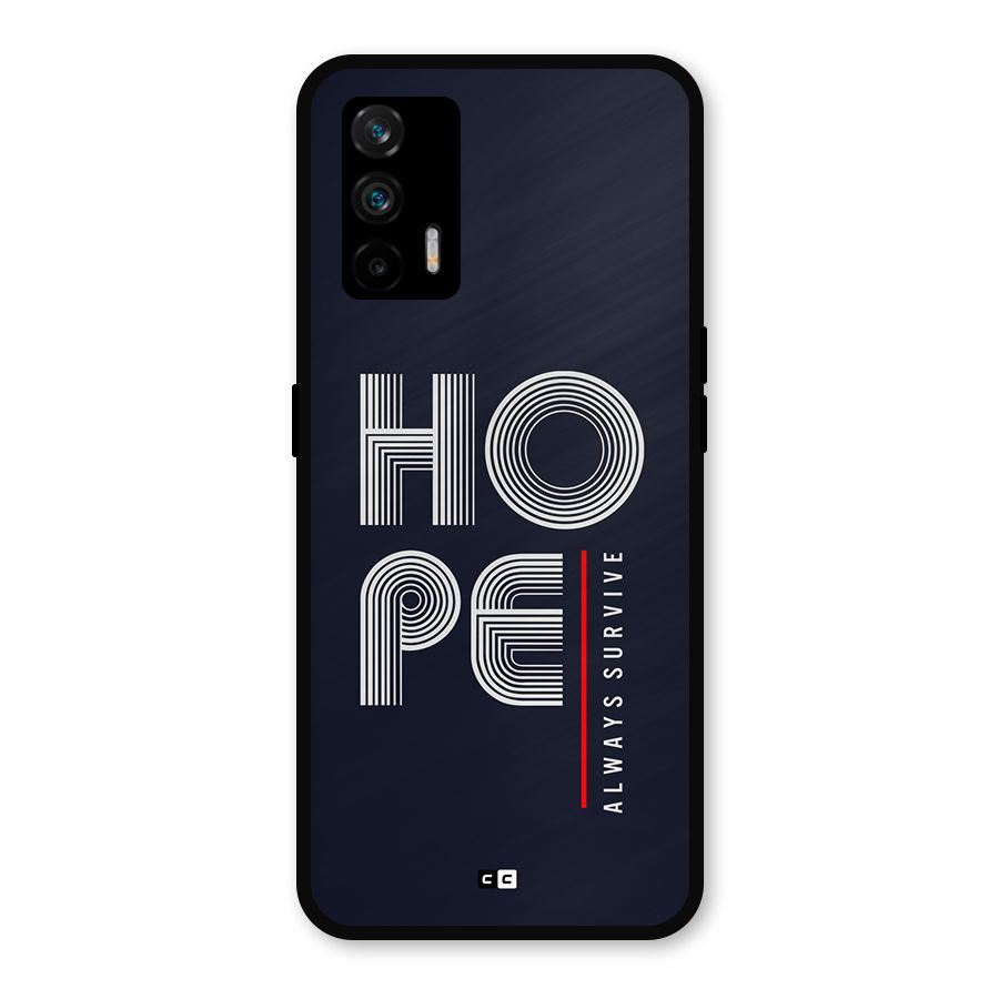 Hope Survives Metal Back Case for Realme GT 5G