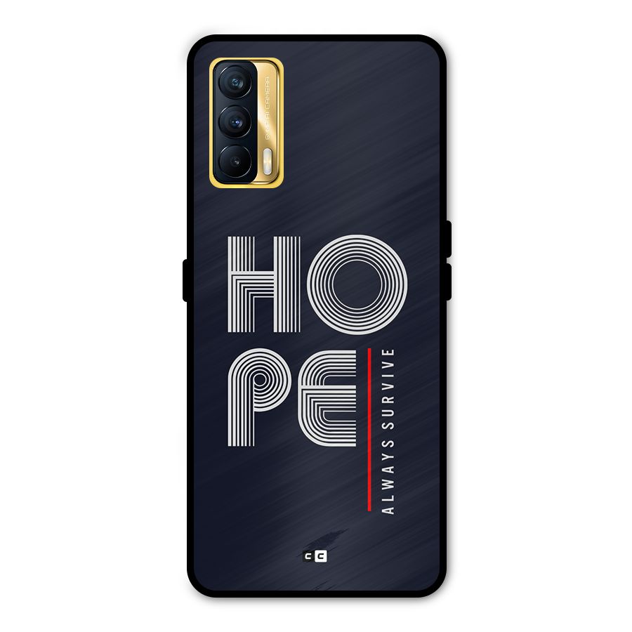 Hope Survives Metal Back Case for Realme X7