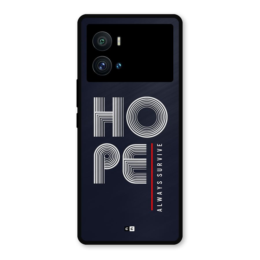 Hope Survives Metal Back Case for iQOO 9 Pro