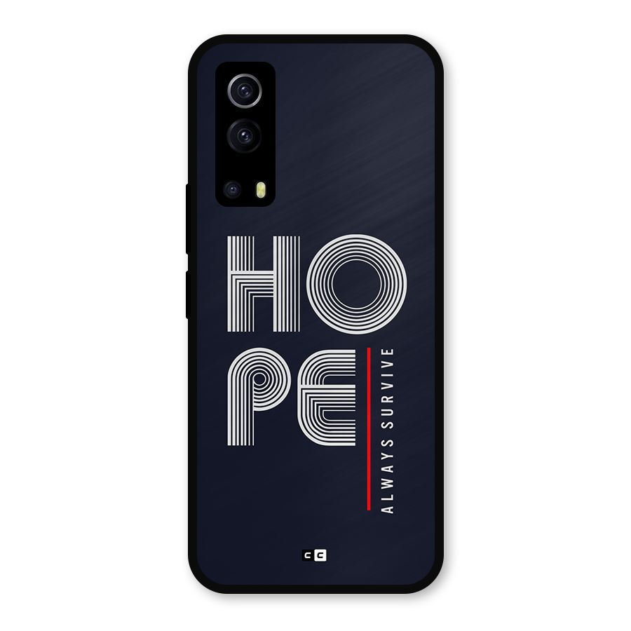 Hope Survives Metal Back Case for iQOO Z3