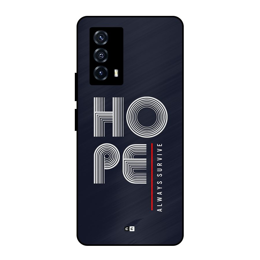 Hope Survives Metal Back Case for iQOO Z5