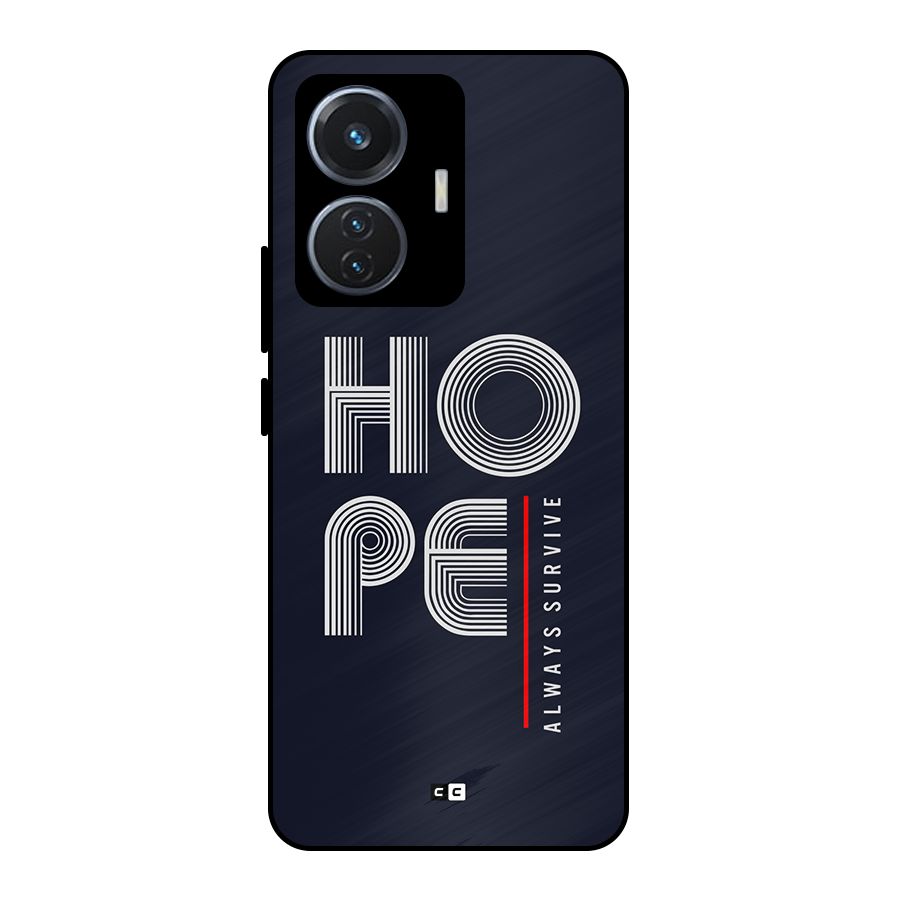 Hope Survives Metal Back Case for iQOO Z6 44W
