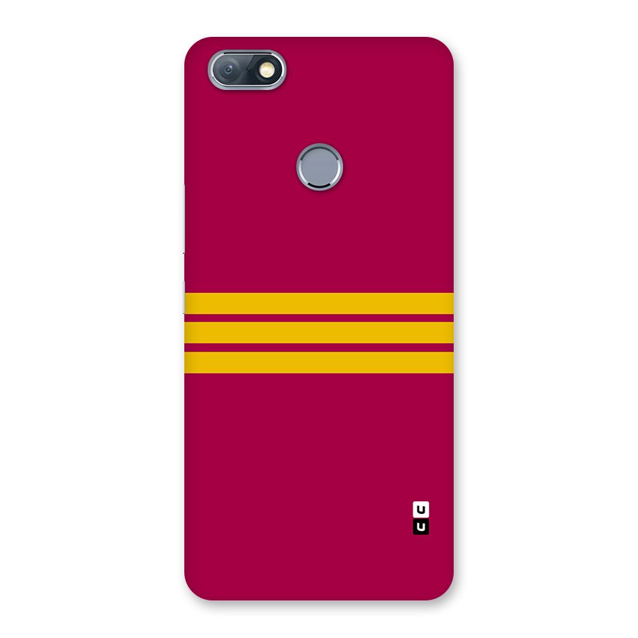 Horizontal Sports Stripes Back Case for Infinix Note 5