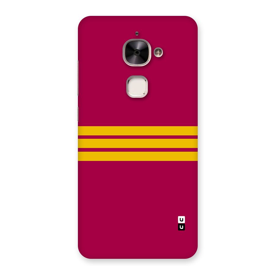 Horizontal Sports Stripes Back Case for Le 2