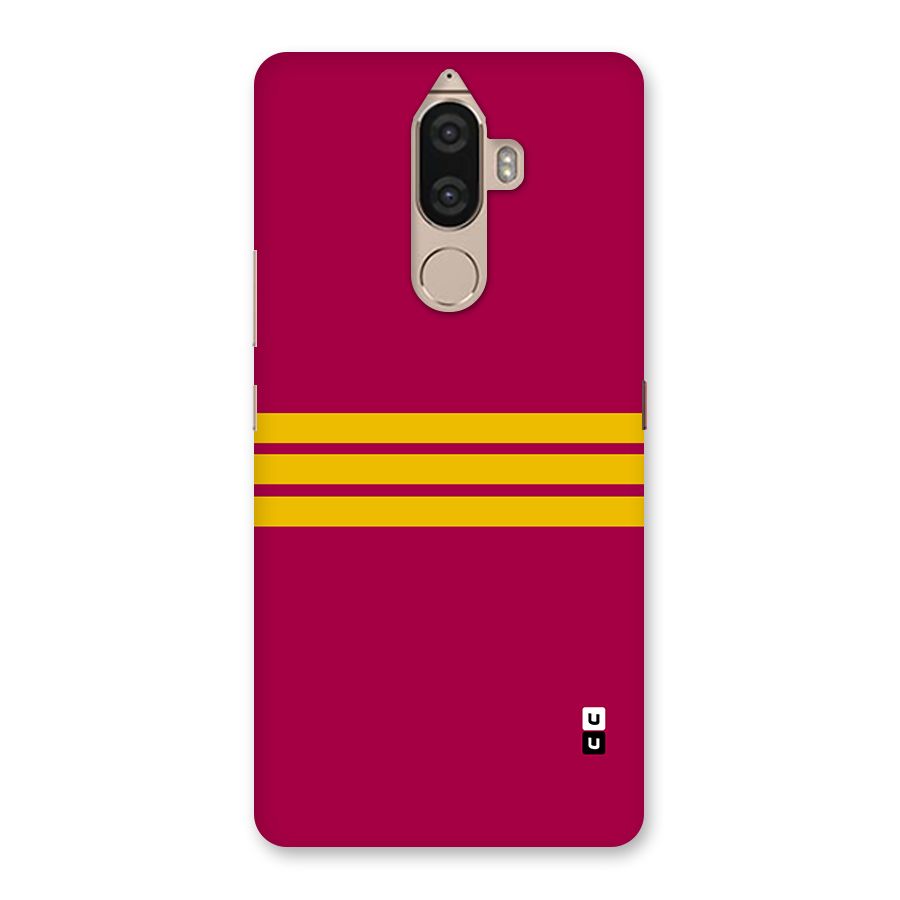 Horizontal Sports Stripes Back Case for Lenovo K8 Note