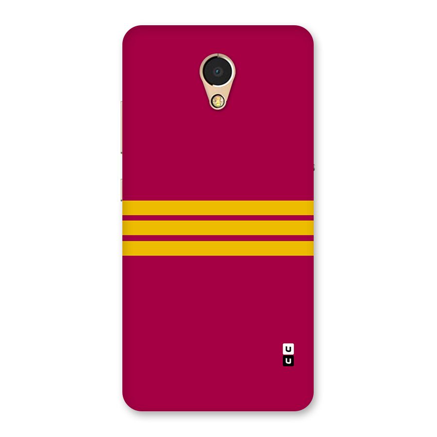 Horizontal Sports Stripes Back Case for Lenovo P2