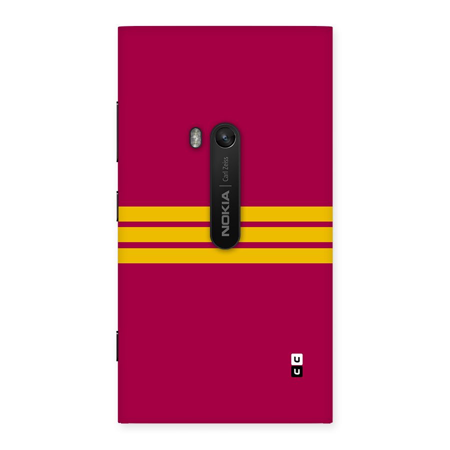 Horizontal Sports Stripes Back Case for Lumia 920
