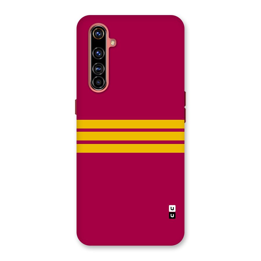 Horizontal Sports Stripes Back Case for Realme X50 Pro