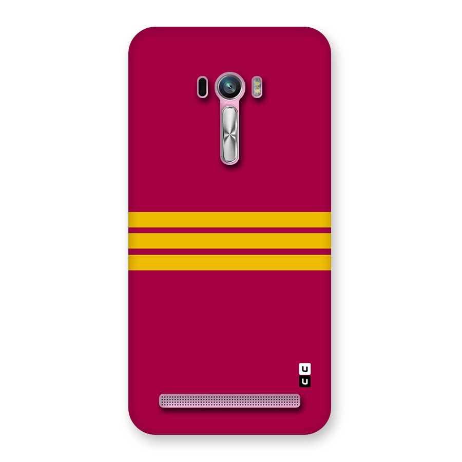 Horizontal Sports Stripes Back Case for Zenfone Selfie
