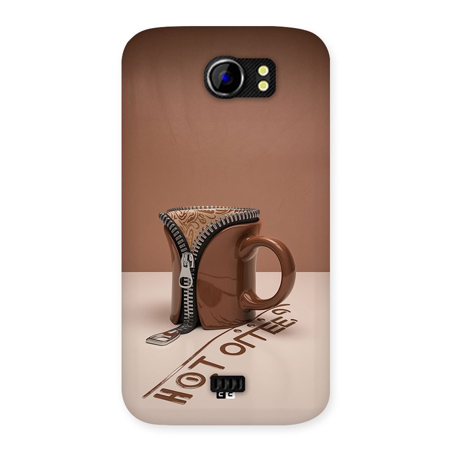 Hot Coffee Back Case for Canvas 2 A110