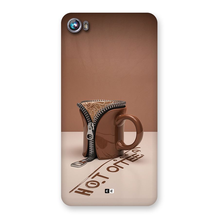 Hot Coffee Back Case for Canvas Fire 4 (A107)