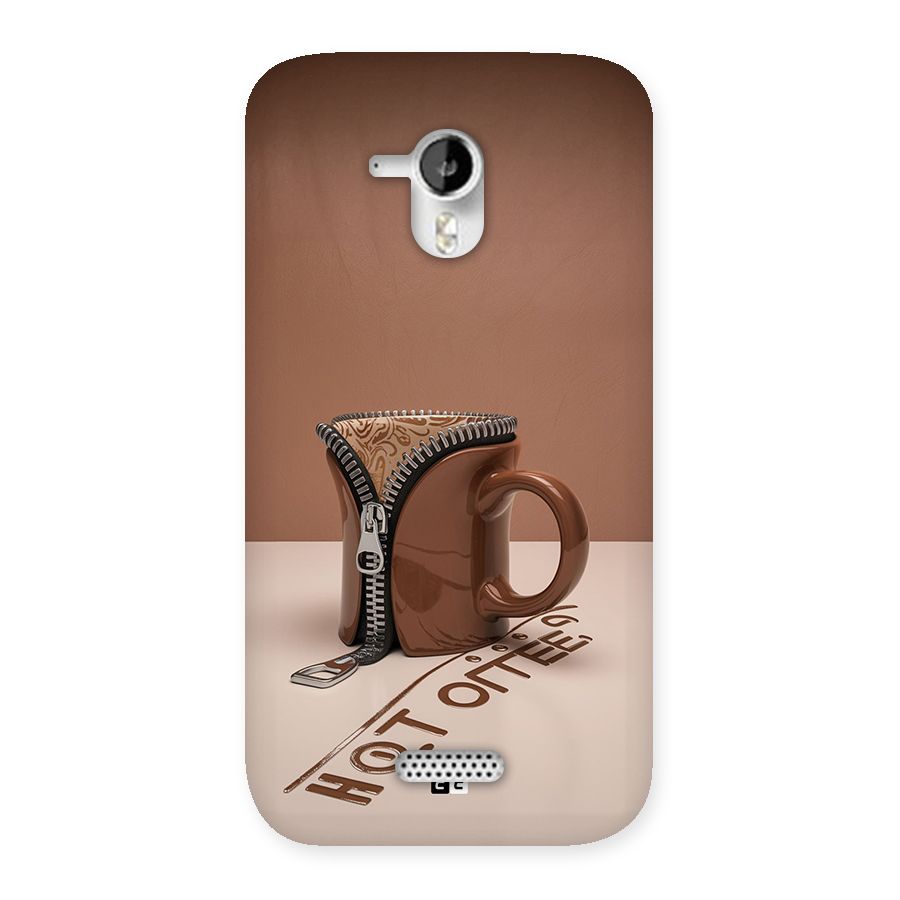 Hot Coffee Back Case for Canvas HD A116