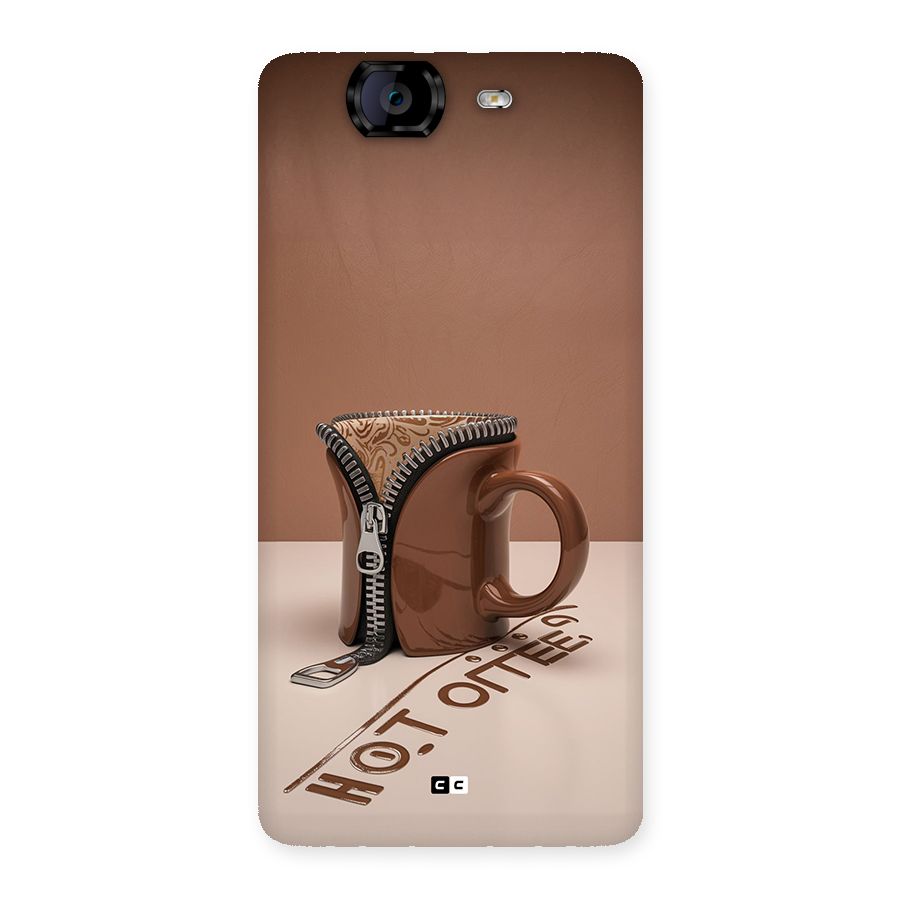 Hot Coffee Back Case for Canvas Knight A350