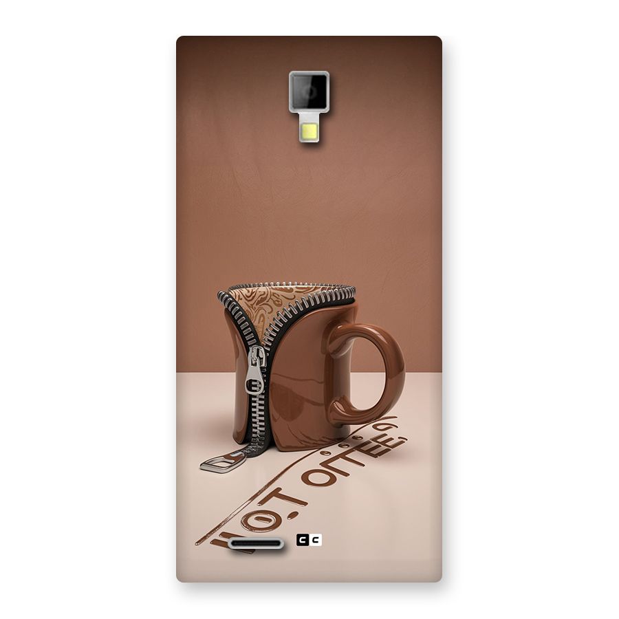 Hot Coffee Back Case for Canvas Xpress A99