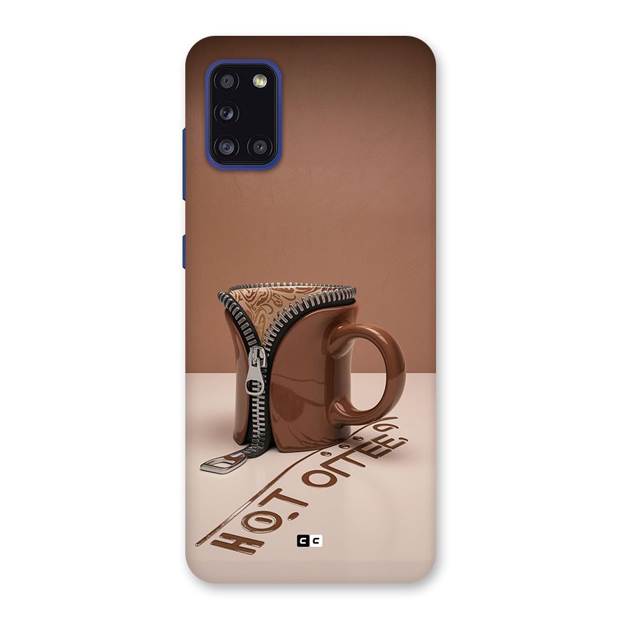 Hot Coffee Back Case for Galaxy A31