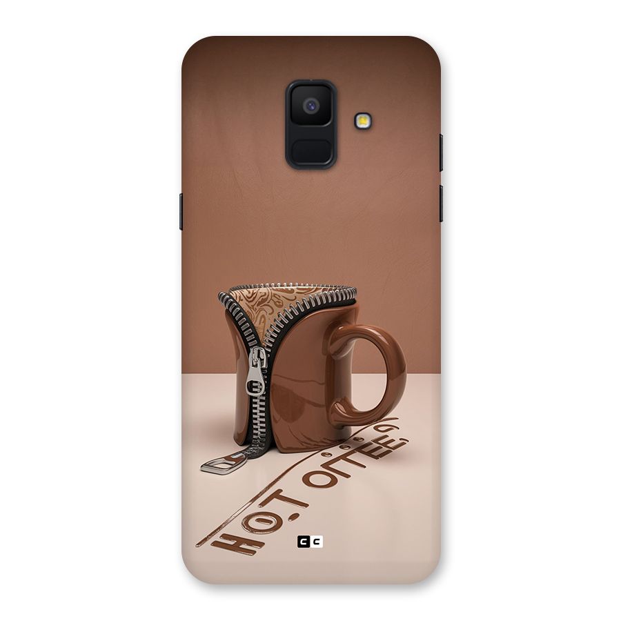 Hot Coffee Back Case for Galaxy A6 (2018)
