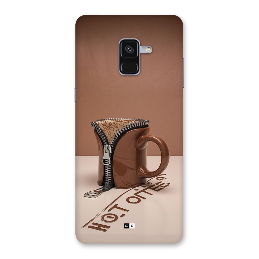 Hot Coffee Back Case for Galaxy A8 Plus
