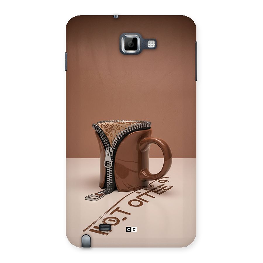 Hot Coffee Back Case for Galaxy Note