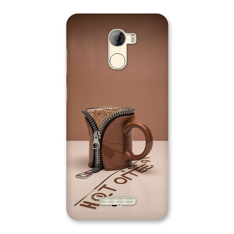 Hot Coffee Back Case for Gionee A1 LIte