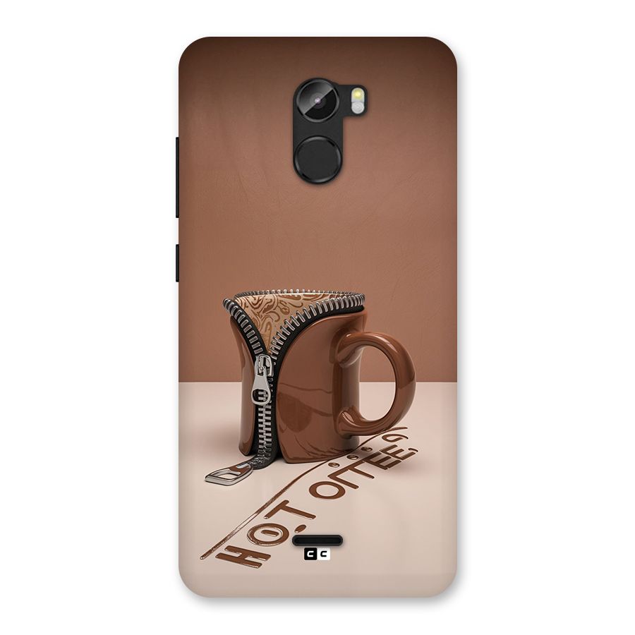 Hot Coffee Back Case for Gionee X1