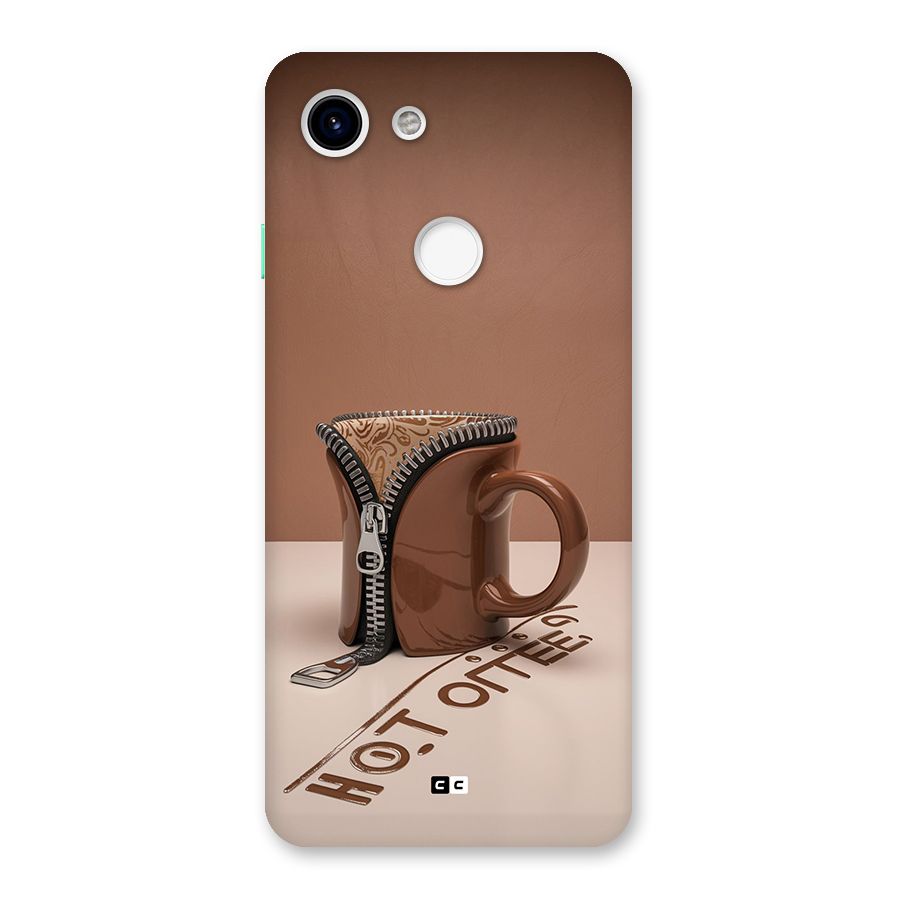 Hot Coffee Back Case for Google Pixel 3