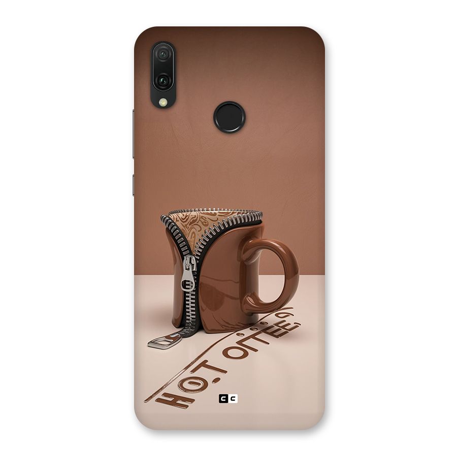 Hot Coffee Back Case for Huawei Y9 (2019)