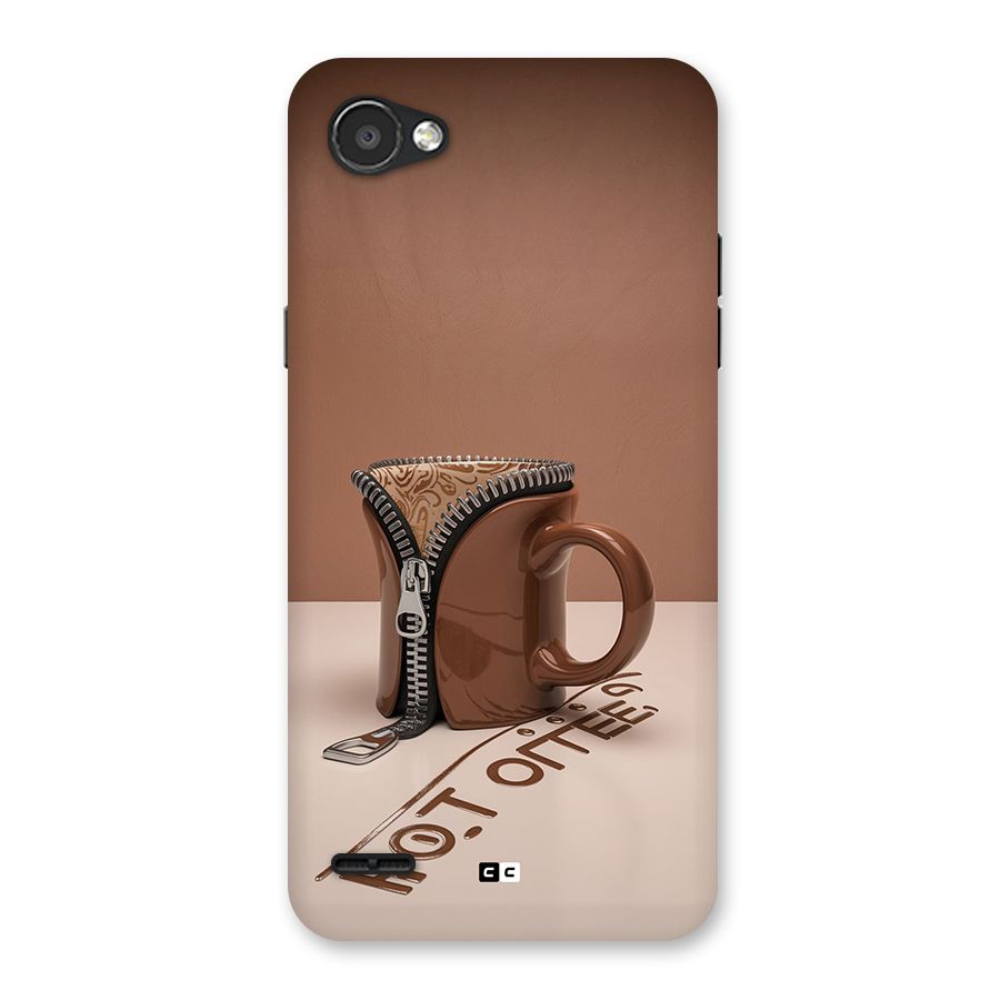 Hot Coffee Back Case for LG Q6