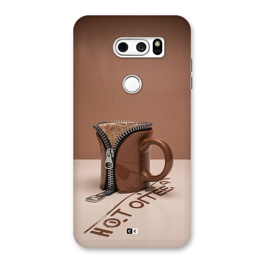 Hot Coffee Back Case for LG V30