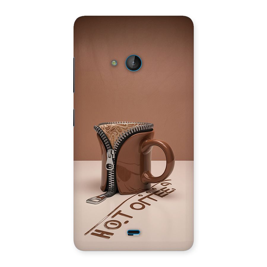 Hot Coffee Back Case for Lumia 540