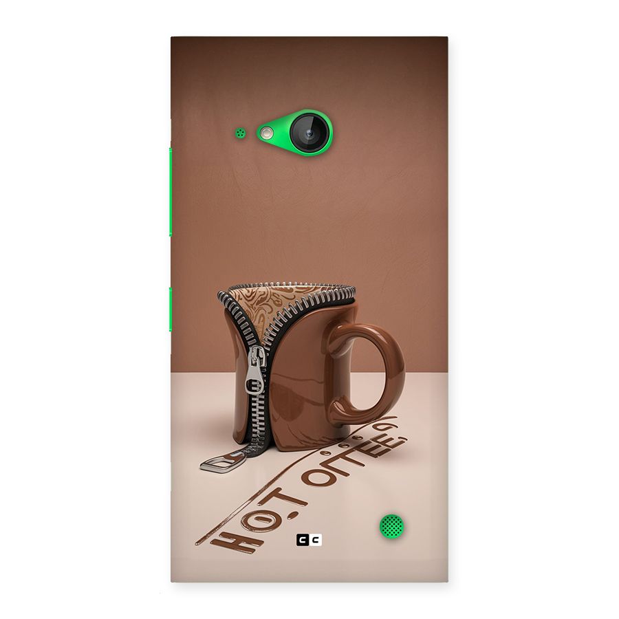 Hot Coffee Back Case for Lumia 730