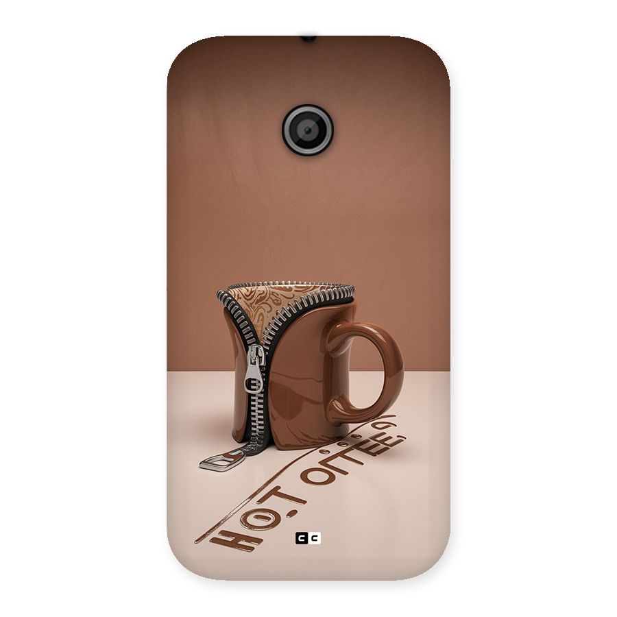 Hot Coffee Back Case for Moto E