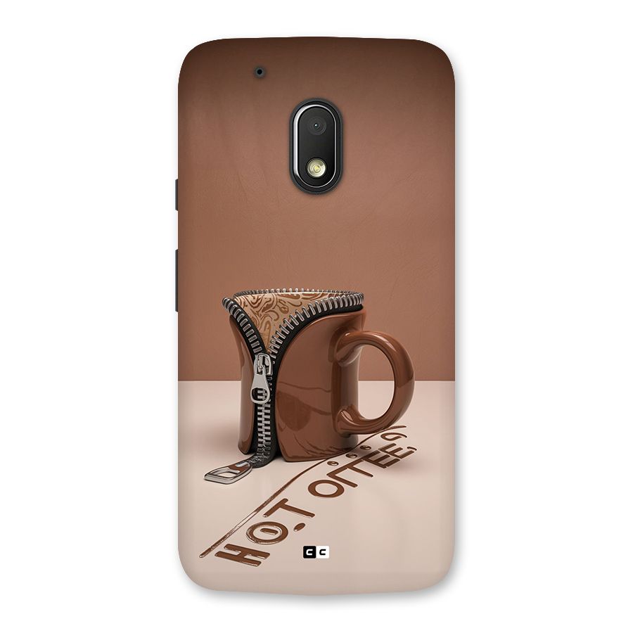 Hot Coffee Back Case for Moto G4 Play