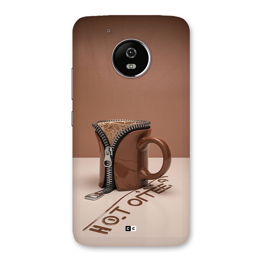 Hot Coffee Back Case for Moto G5
