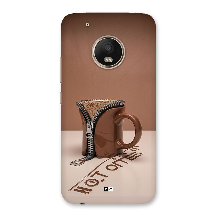 Hot Coffee Back Case for Moto G5 Plus