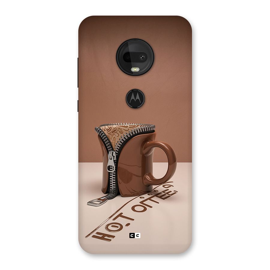 Hot Coffee Back Case for Moto G7