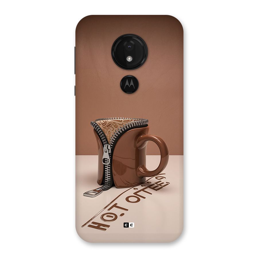 Hot Coffee Back Case for Moto G7 Power