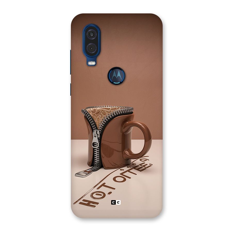Hot Coffee Back Case for Motorola One Vision