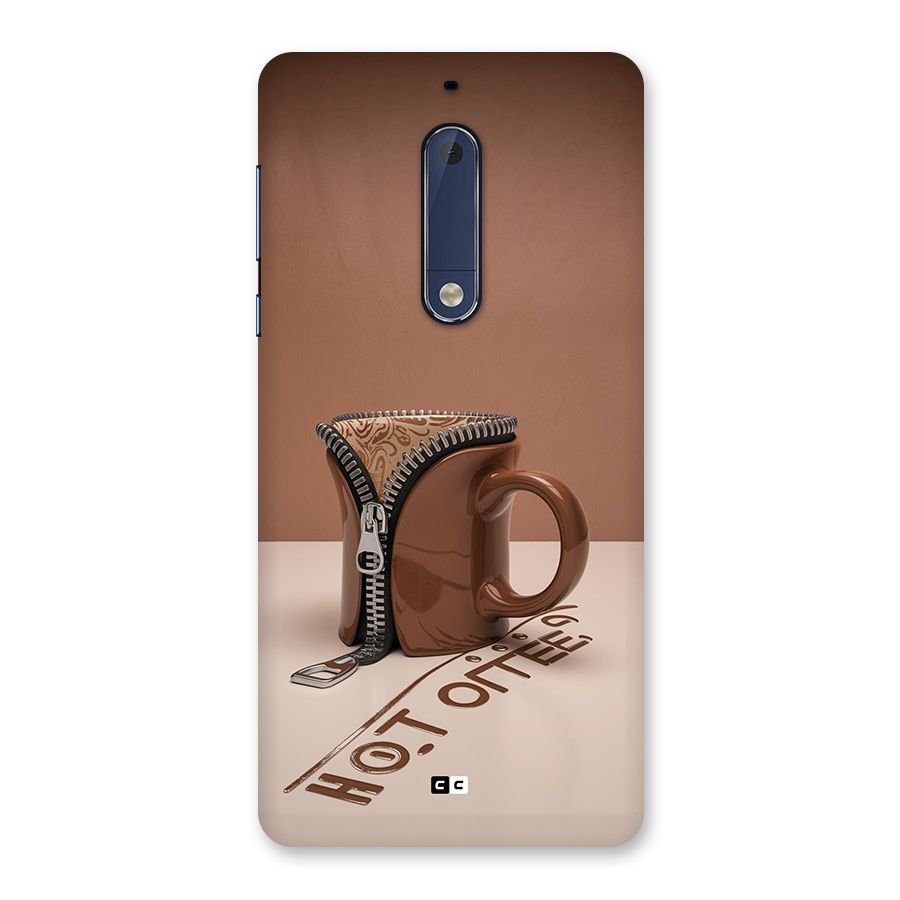 Hot Coffee Back Case for Nokia 5