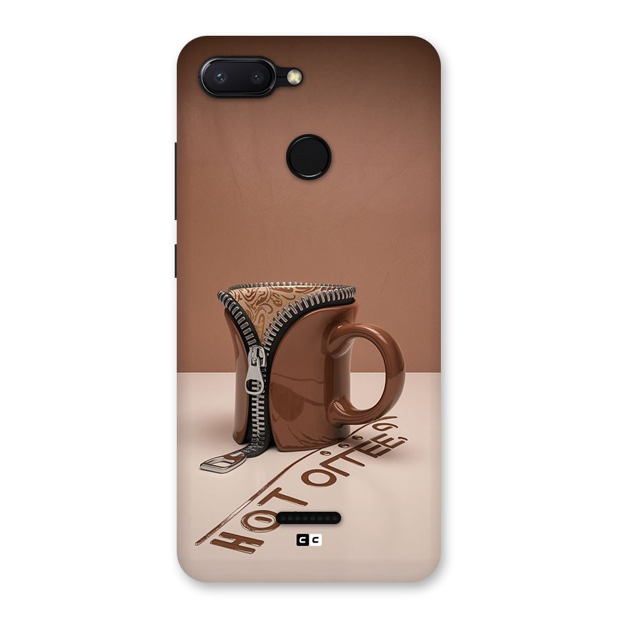Hot Coffee Back Case for Redmi 6