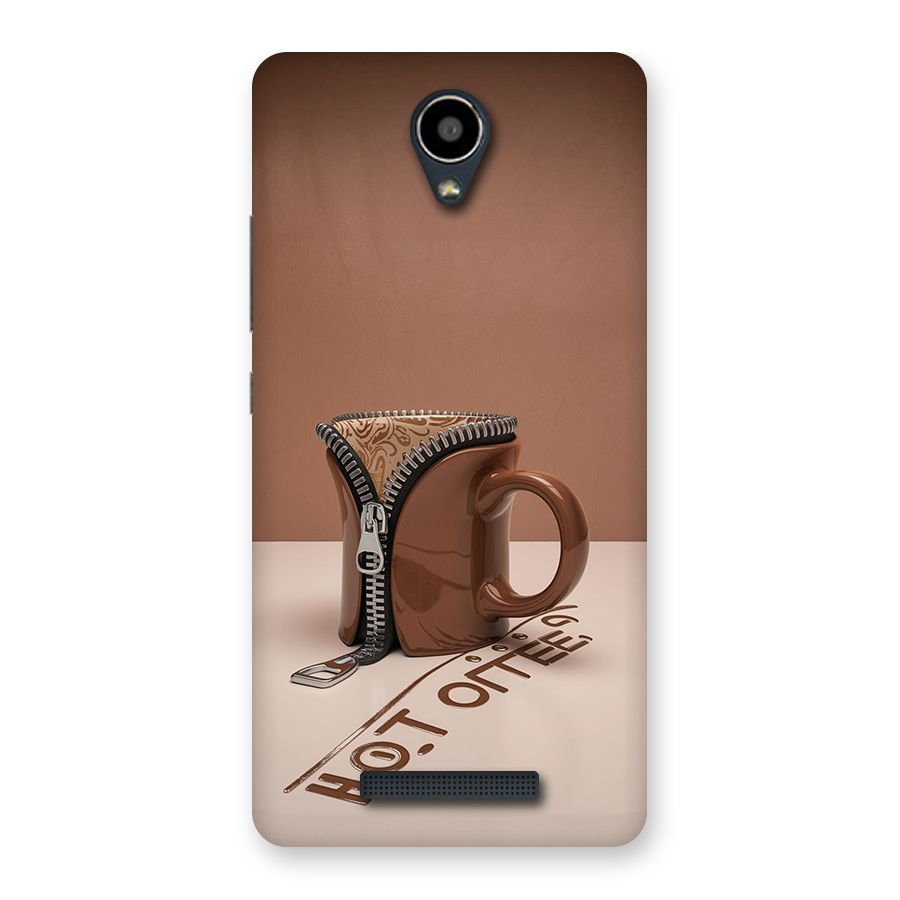 Hot Coffee Back Case for Redmi Note 2