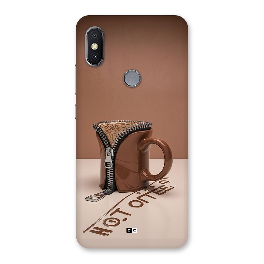 Hot Coffee Back Case for Redmi Y2