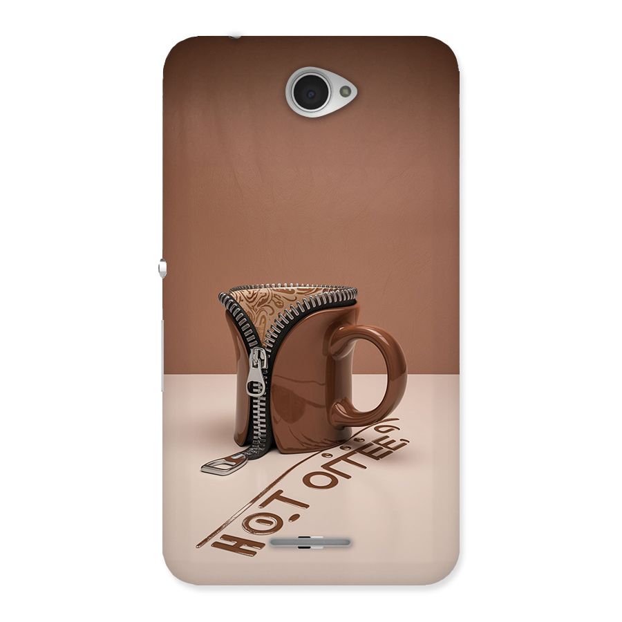Hot Coffee Back Case for Xperia E4