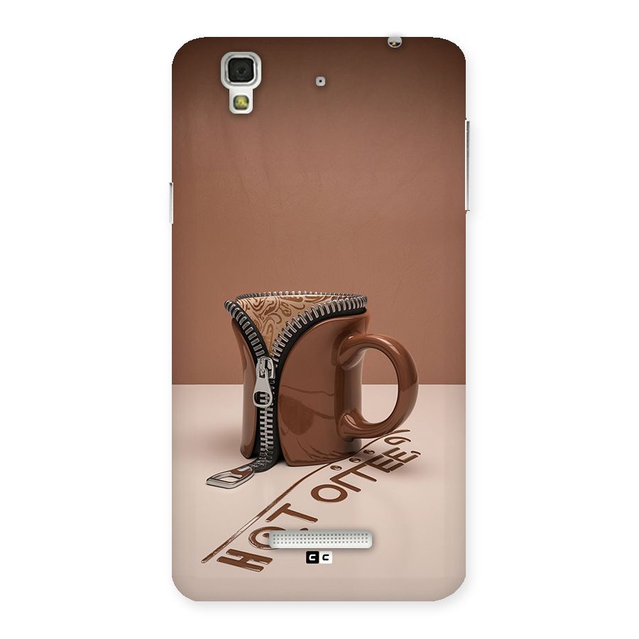 Hot Coffee Back Case for Yureka