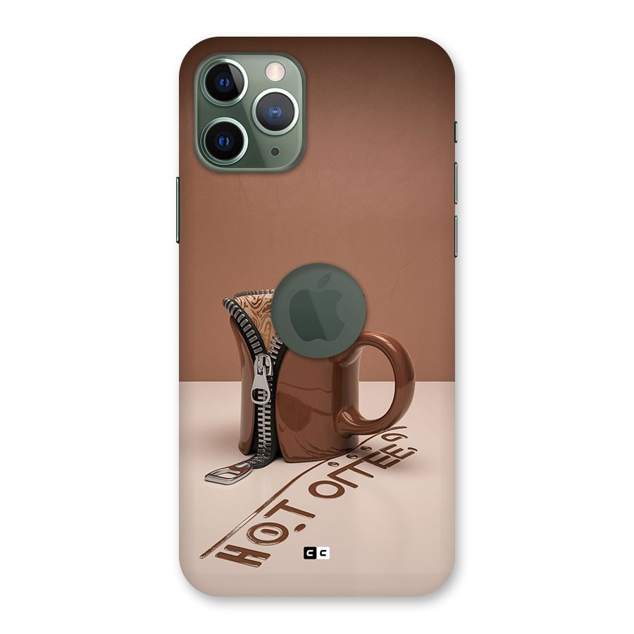 Hot Coffee Back Case for iPhone 11 Pro Logo Cut