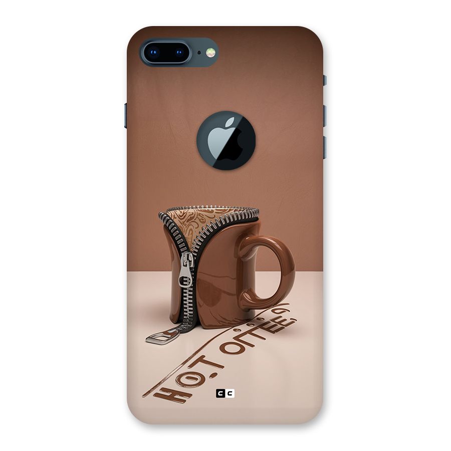 Hot Coffee Back Case for iPhone 7 Plus Logo Cut