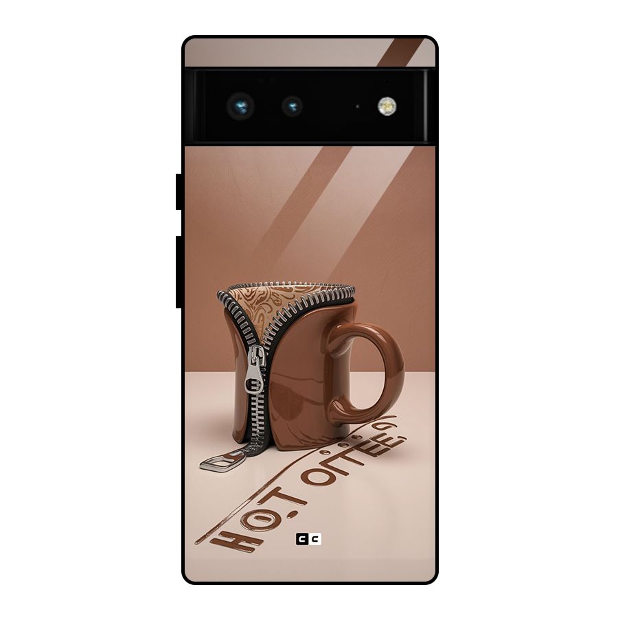 Hot Coffee Glass Back Case for Google Pixel 6