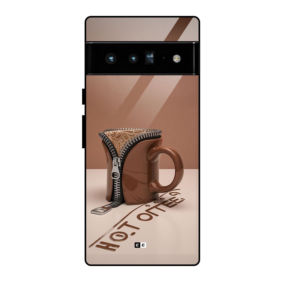 Hot Coffee Glass Back Case for Google Pixel 6 Pro