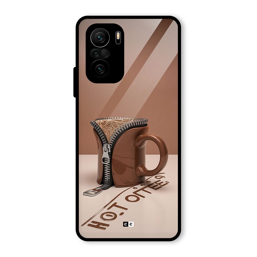 Hot Coffee Glass Back Case for Mi 11X Pro
