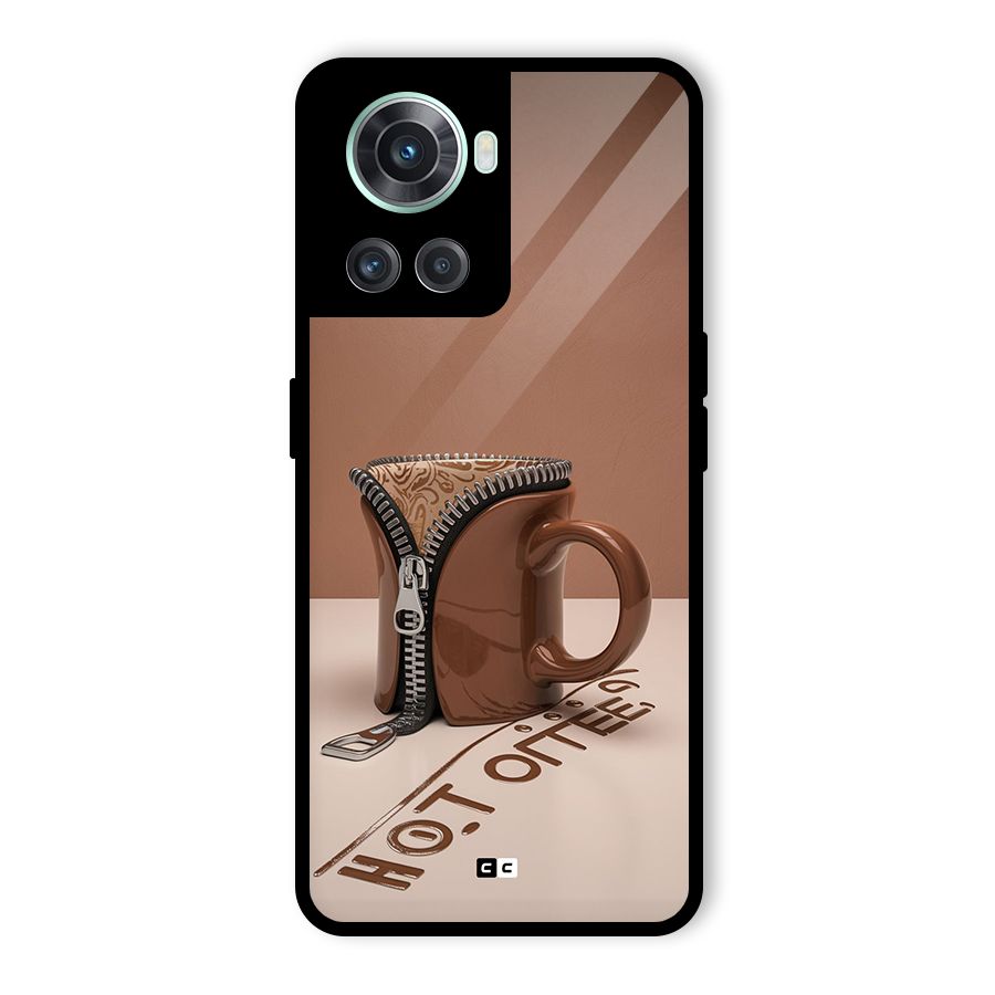 Hot Coffee Glass Back Case for OnePlus 10R